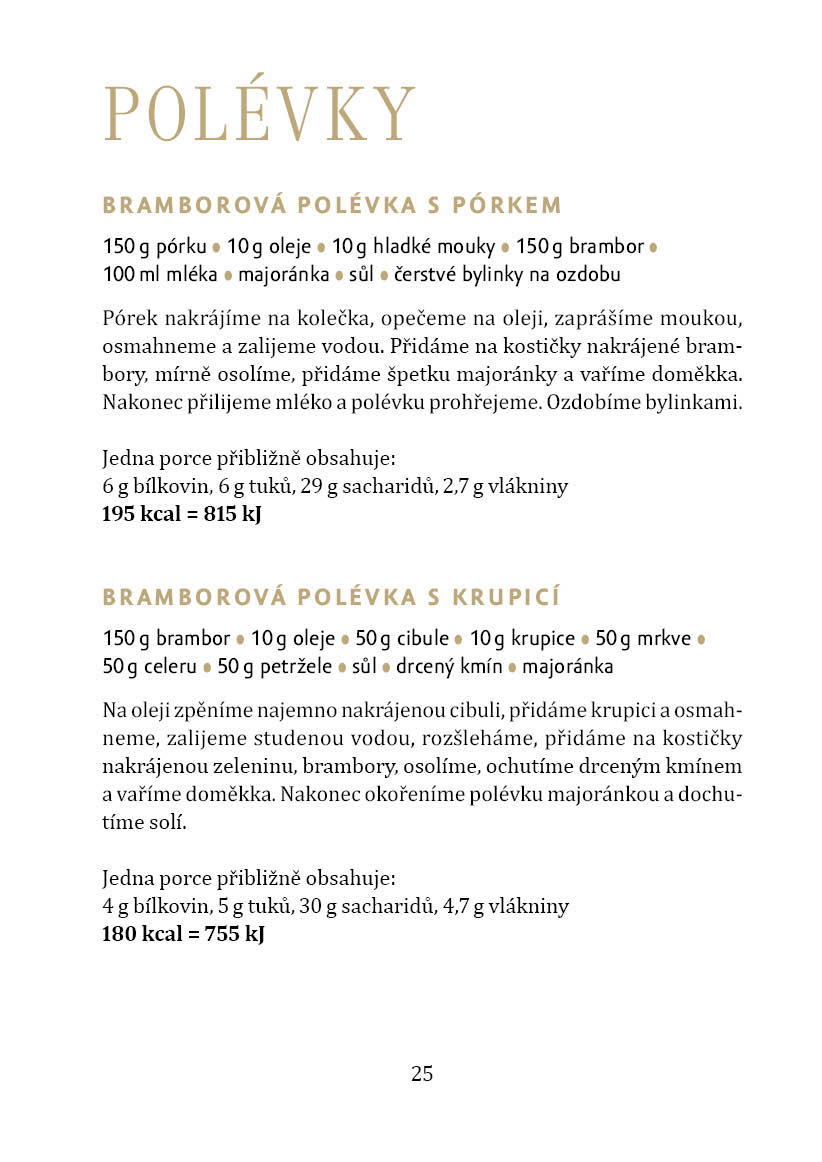 Kuchařka při onemocnění jater