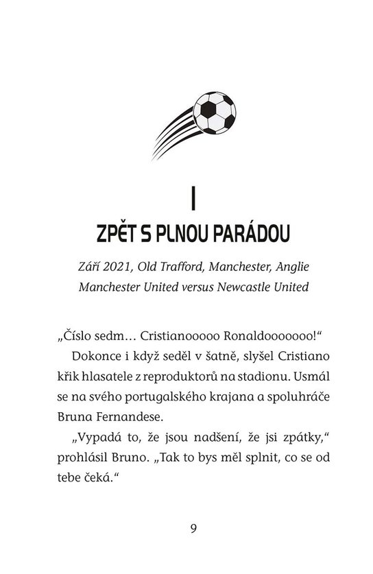 Hvězdy fotbalového hřiště - Ronaldo
