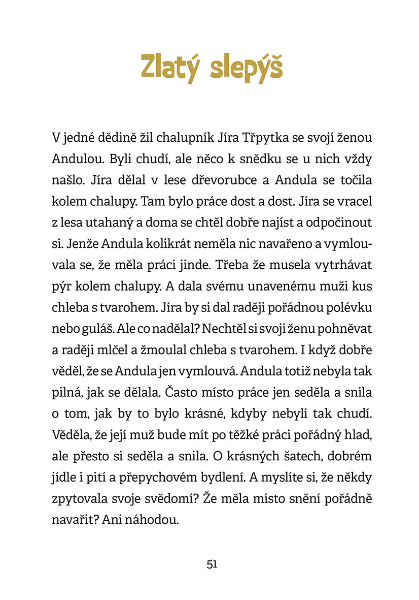 Žertovné pohádky s vyjmenovanými slovy