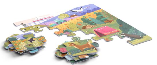 Véééliké puzzle Na výletě