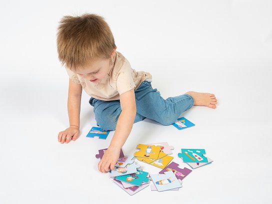 Véééliké puzzle trio Můj den
