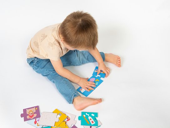Véééliké puzzle trio Můj den
