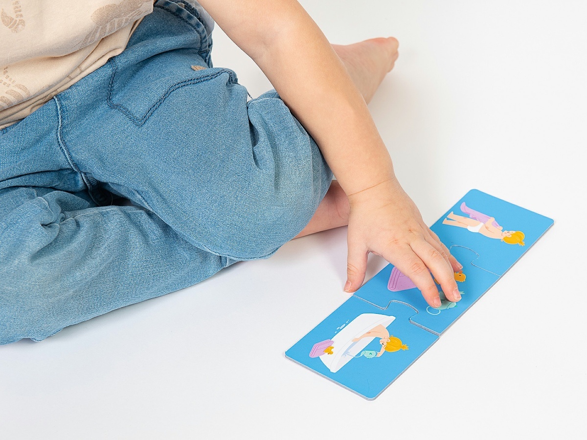 Véééliké puzzle trio Můj den