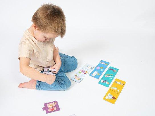Véééliké puzzle trio Můj den