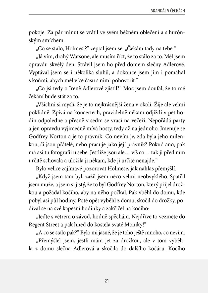 Příběhy Sherlocka Holmese B1/B2
