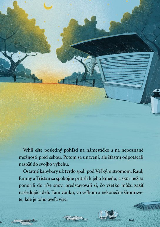 Kapybary na úteku