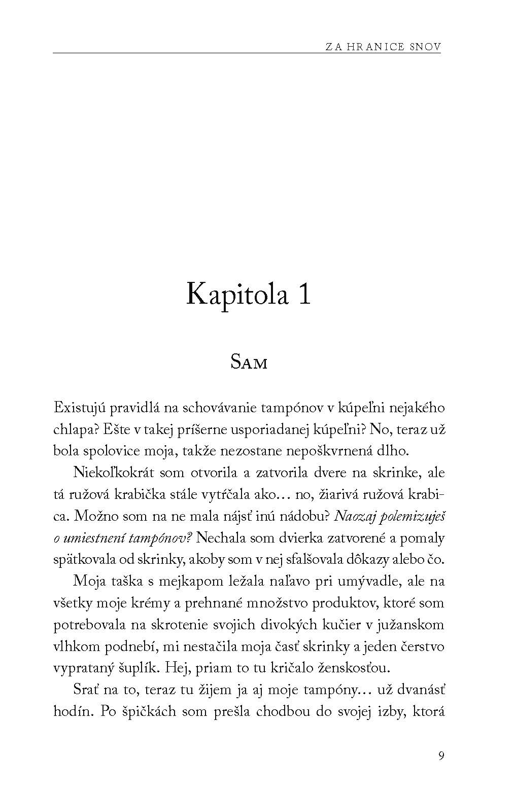 Za hranice snov