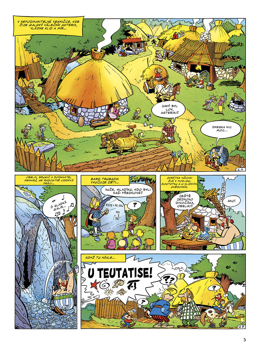 Asterix 2 - Asterix a zlatý srp