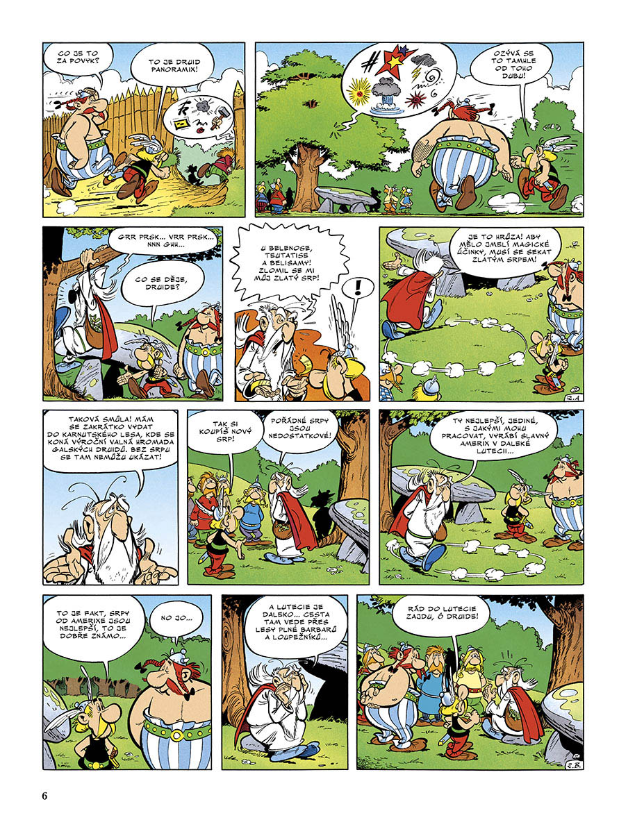 Asterix 2 - Asterix a zlatý srp