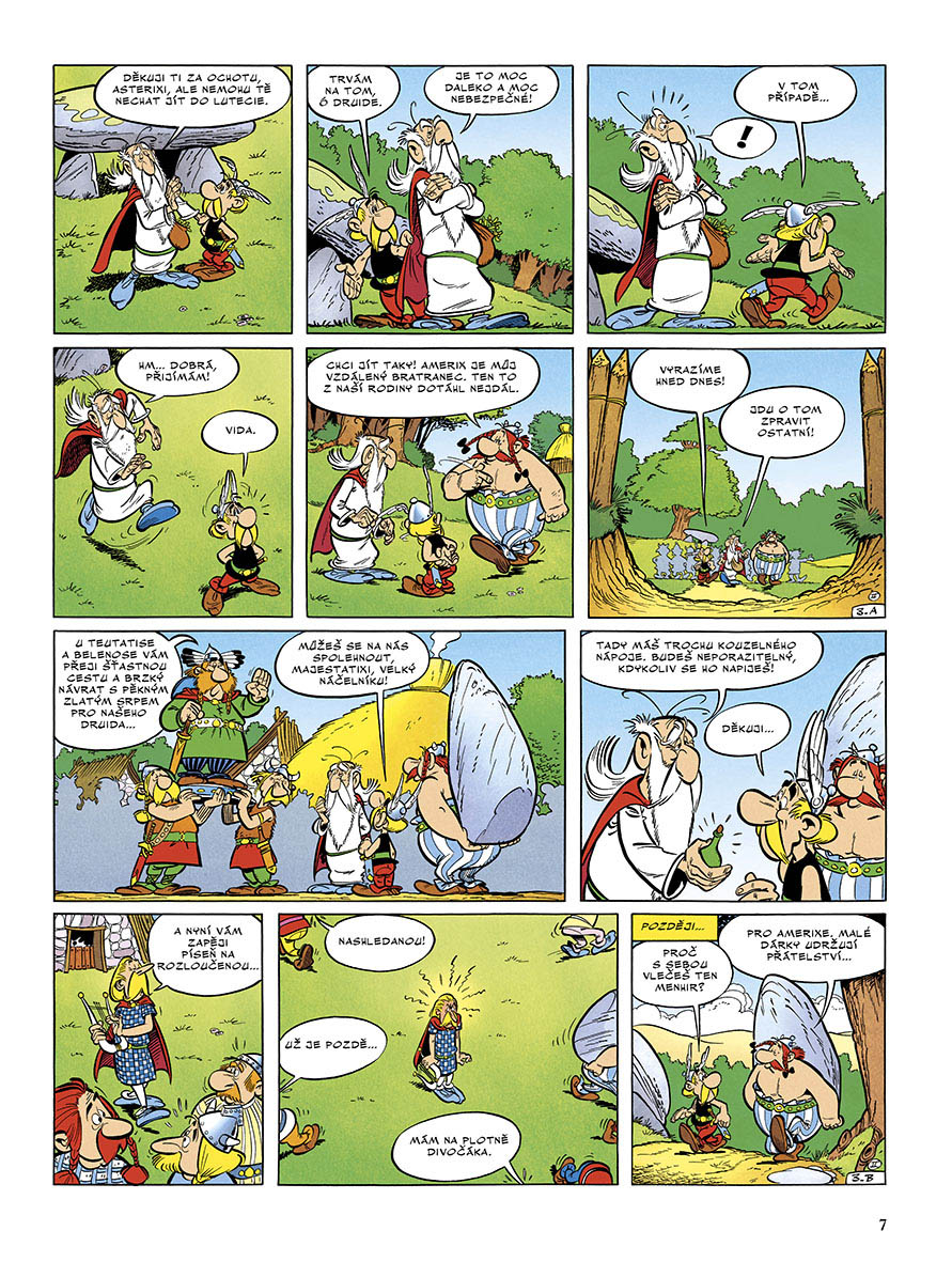 Asterix 2 - Asterix a zlatý srp