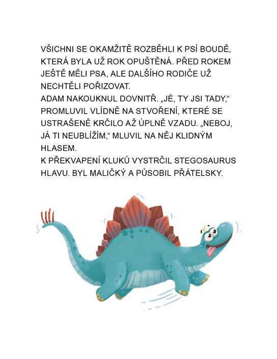 Čteme sami – genetická metoda - Dinosauří vajíčko