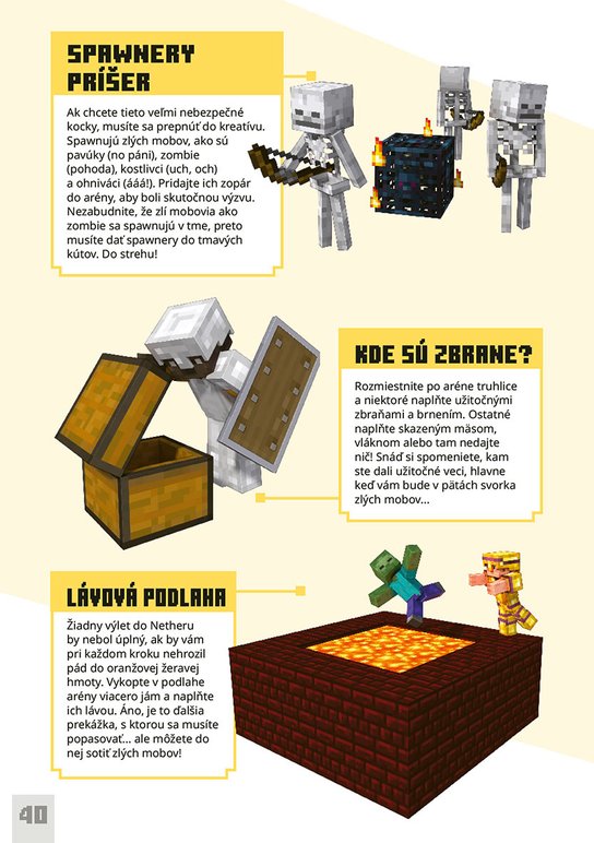 Minecraft - Výzvy na prežitie - Hrdinská edícia