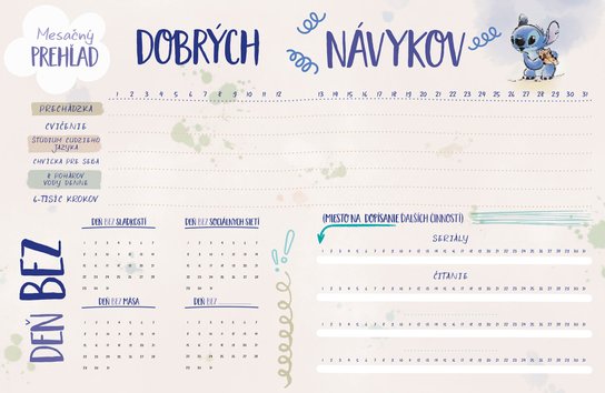 Stitch - Plyšový denník