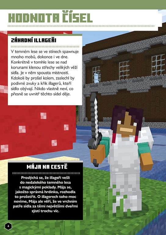 Minecraft - Matika pro minecrafťáky (8-9 let)