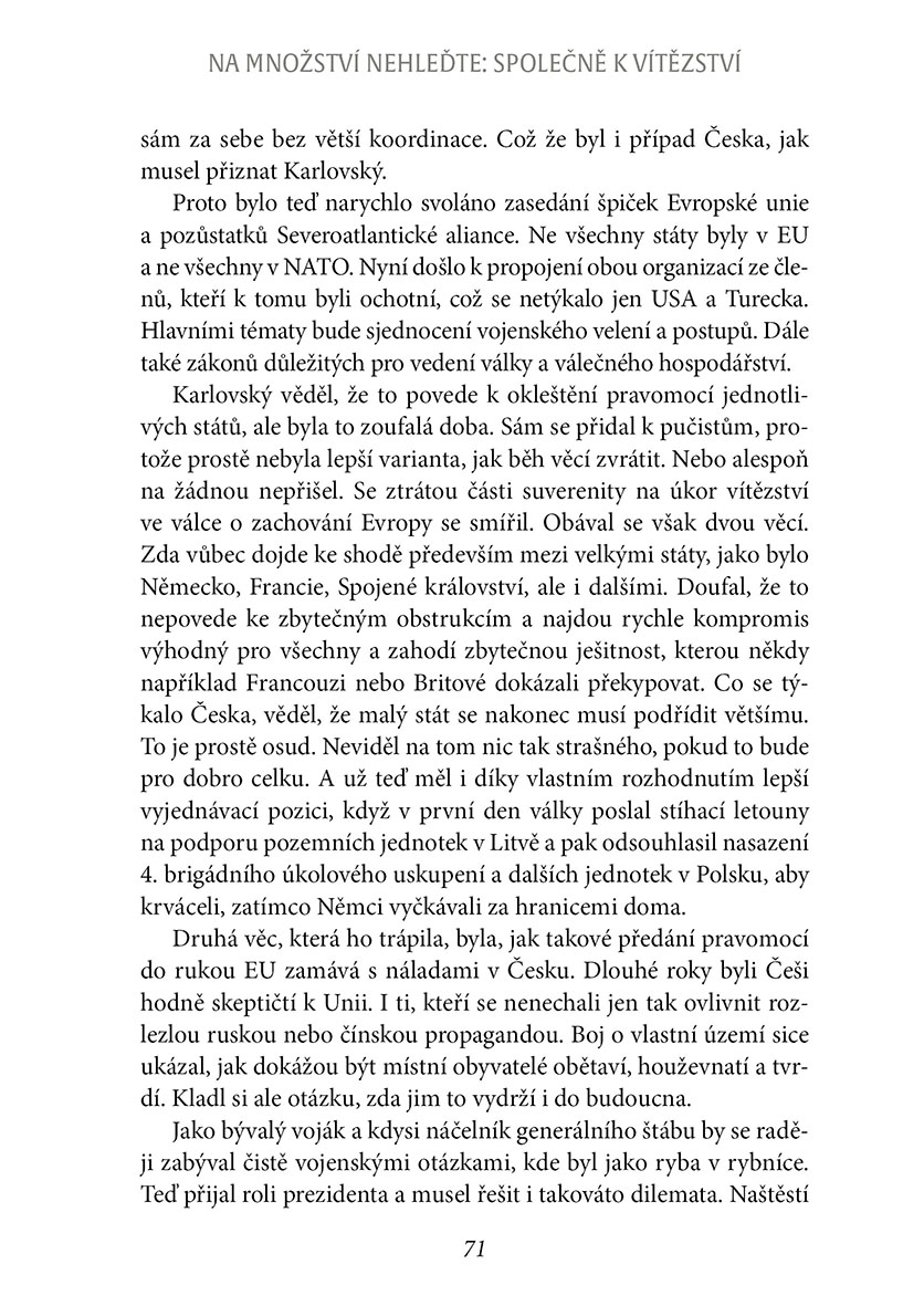 Na množství nehleďte: Společně k vítězství 