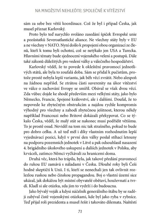 Na množství nehleďte: Společně k vítězství 