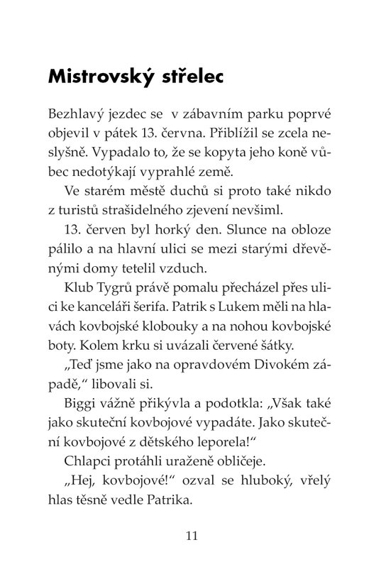 Klub Tygrů - Bezhlavý jezdec