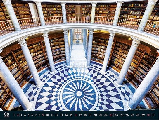 Bibliotheca 2026 - nástěnný kalendář