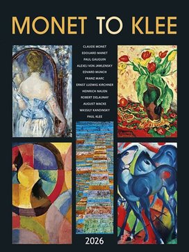 Monet to Klee 2026 - nástěnný kalendář