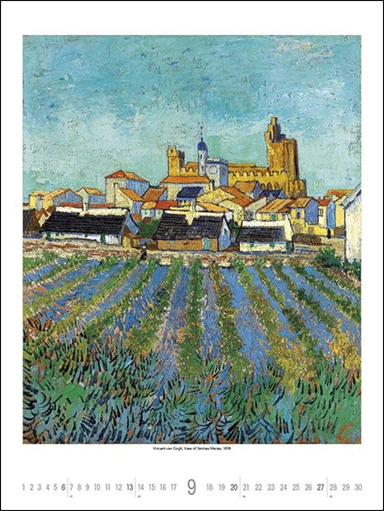 Vincent van Gogh 2026 - nástěnný kalendář