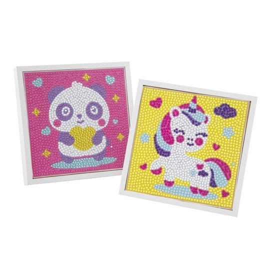 Diamantové malování s rámečkem 15x15cm