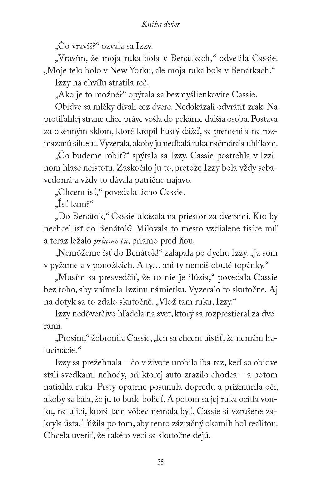 Kniha dvier 