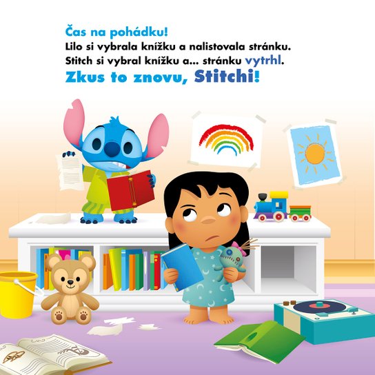 Stitch jde na kutě