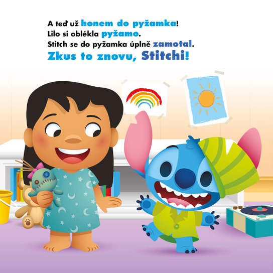 Stitch jde na kutě