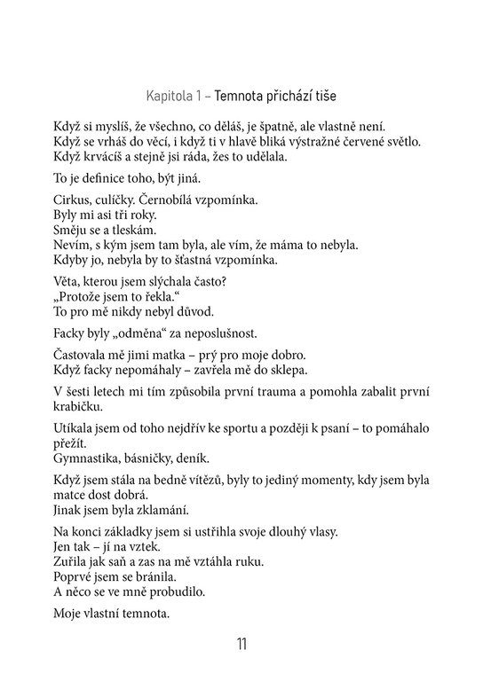 Temnota a já