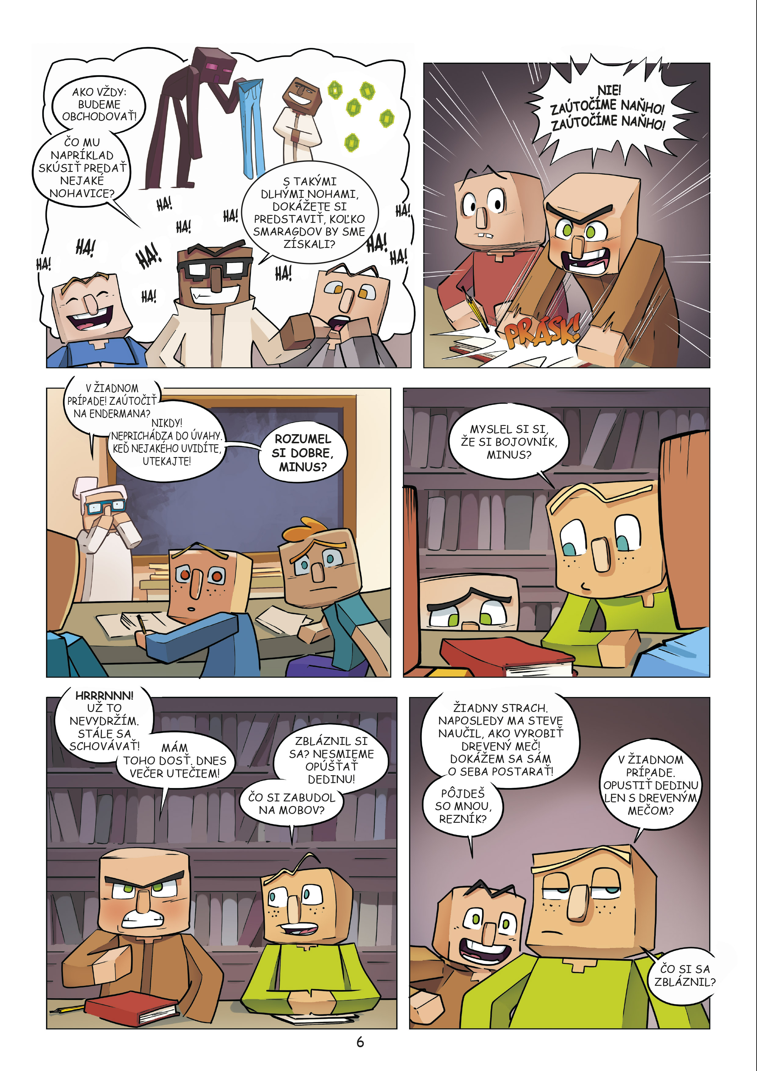 Denník malého Minecrafťáka: komiks
