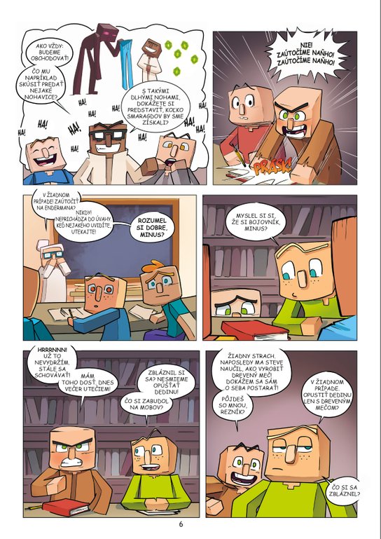 Denník malého Minecrafťáka: komiks