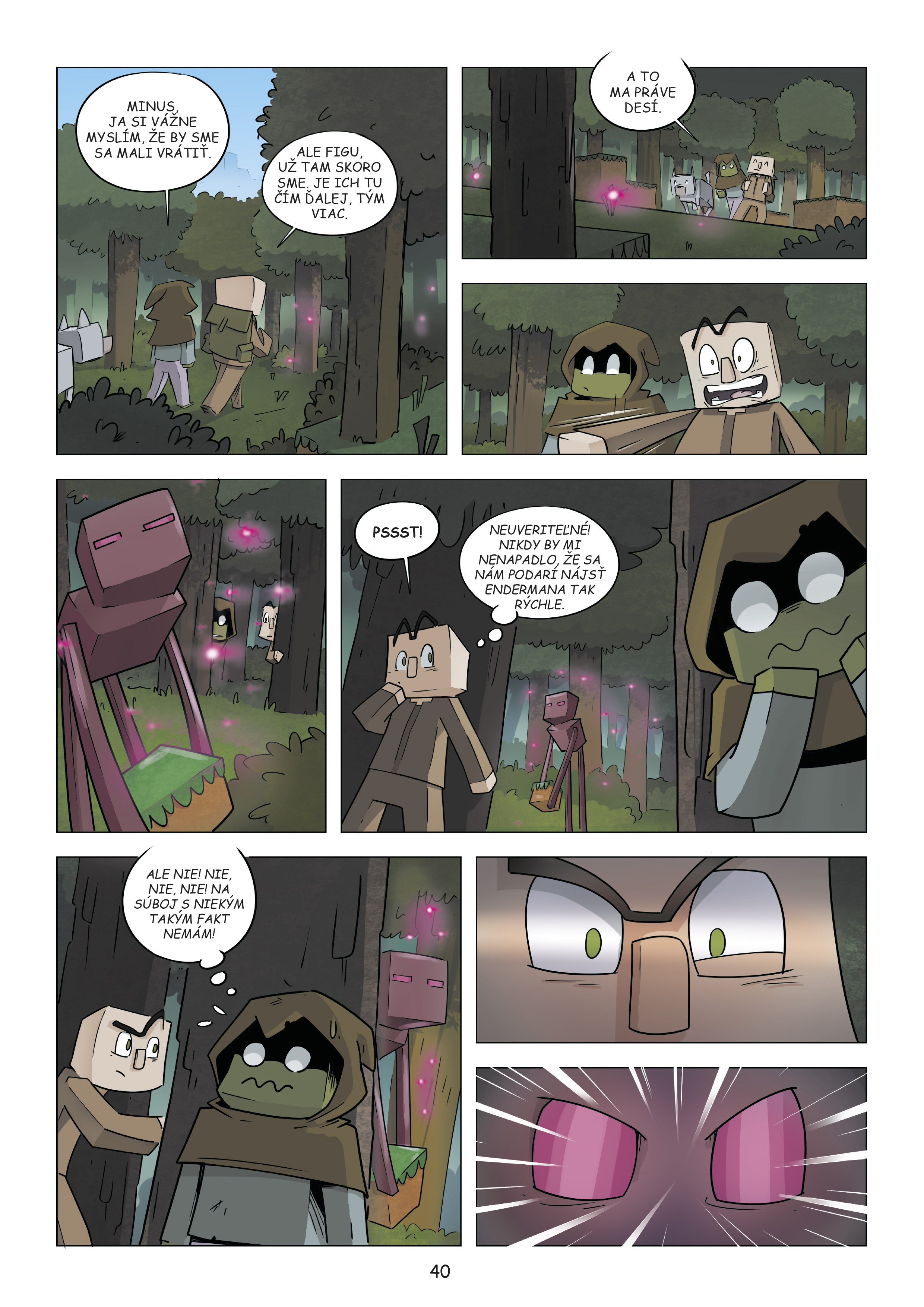 Denník malého Minecrafťáka: komiks