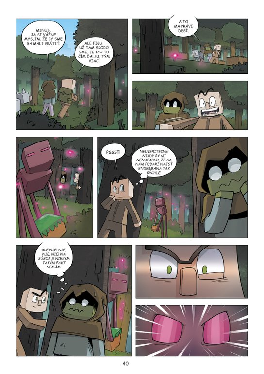 Denník malého Minecrafťáka: komiks