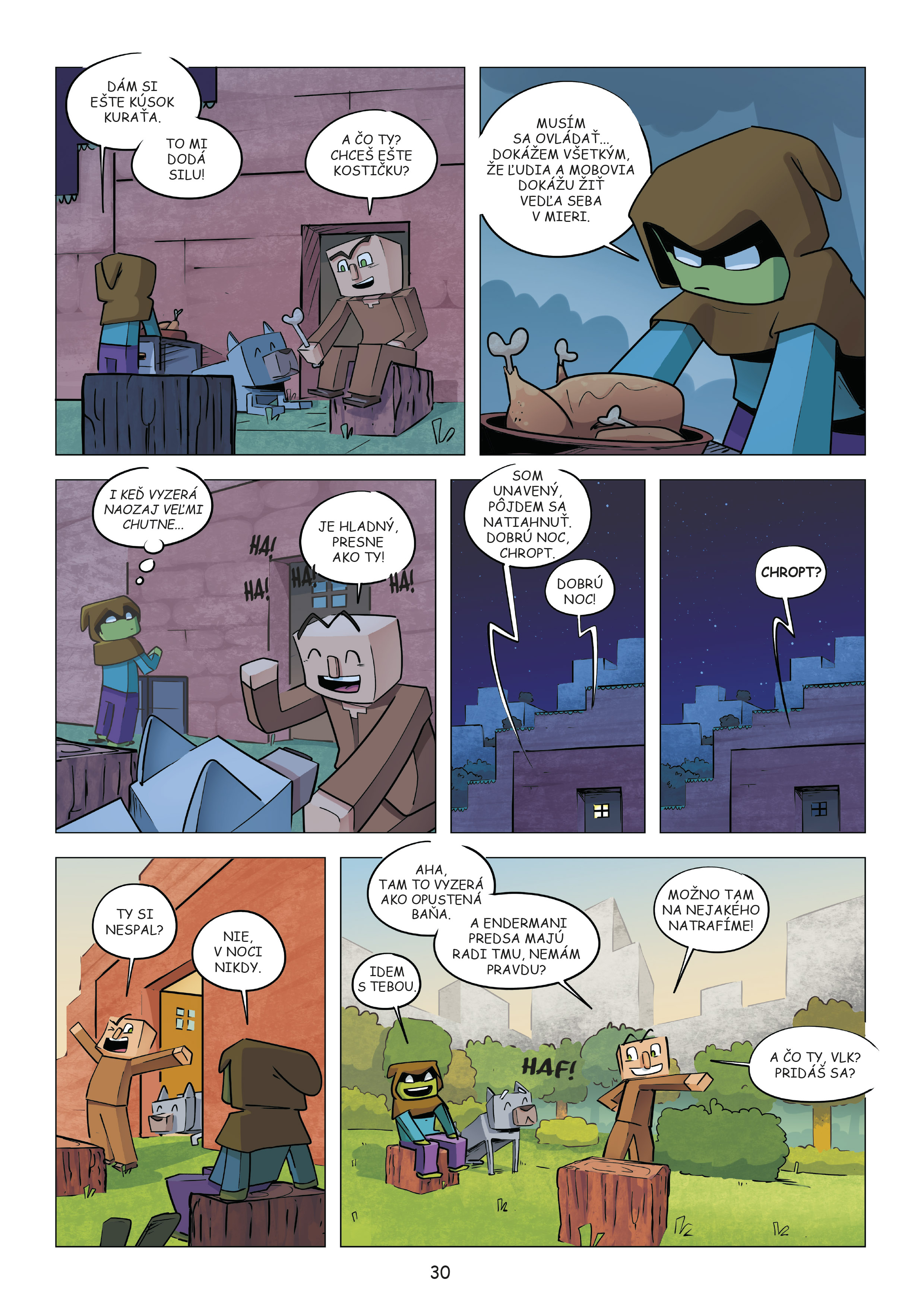 Denník malého Minecrafťáka: komiks