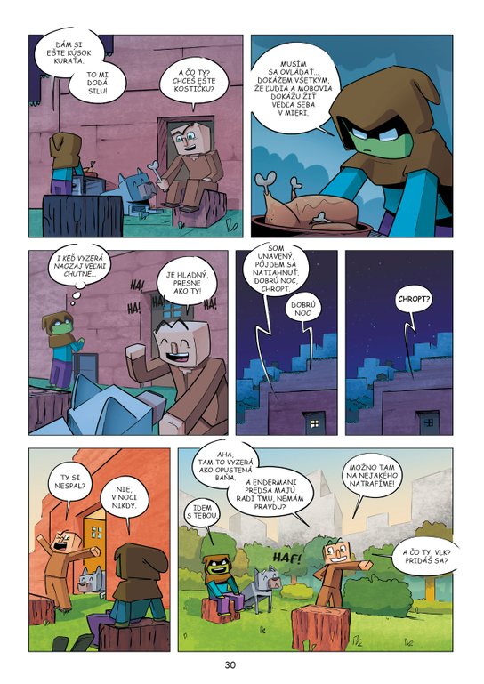 Denník malého Minecrafťáka: komiks