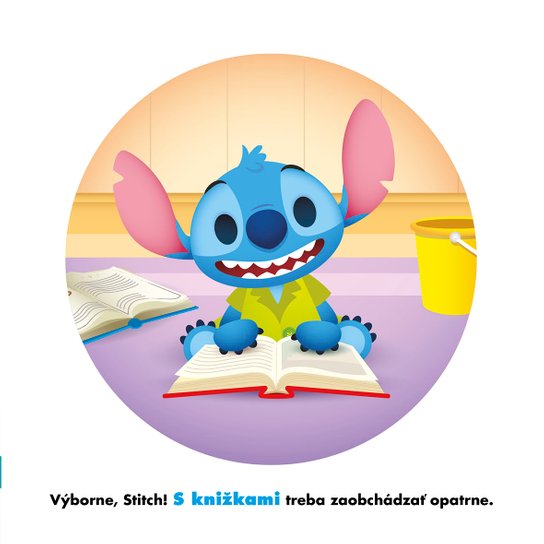 Stitch ide do postieľky
