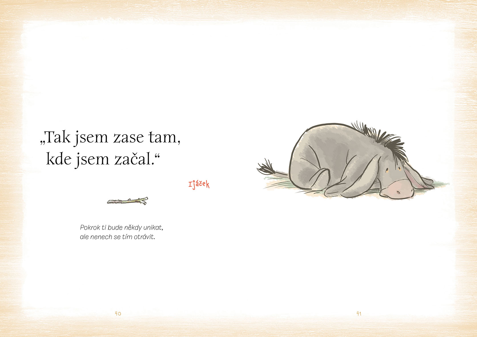 Medvídek Pú - Malá kniha velkých mouder