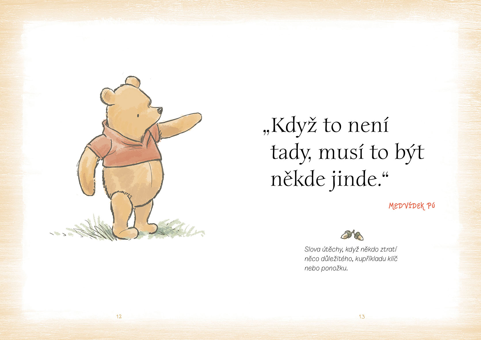 Medvídek Pú - Malá kniha velkých mouder