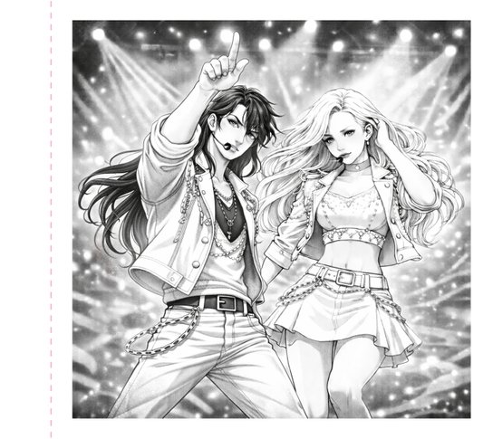 K-pop omalovánky