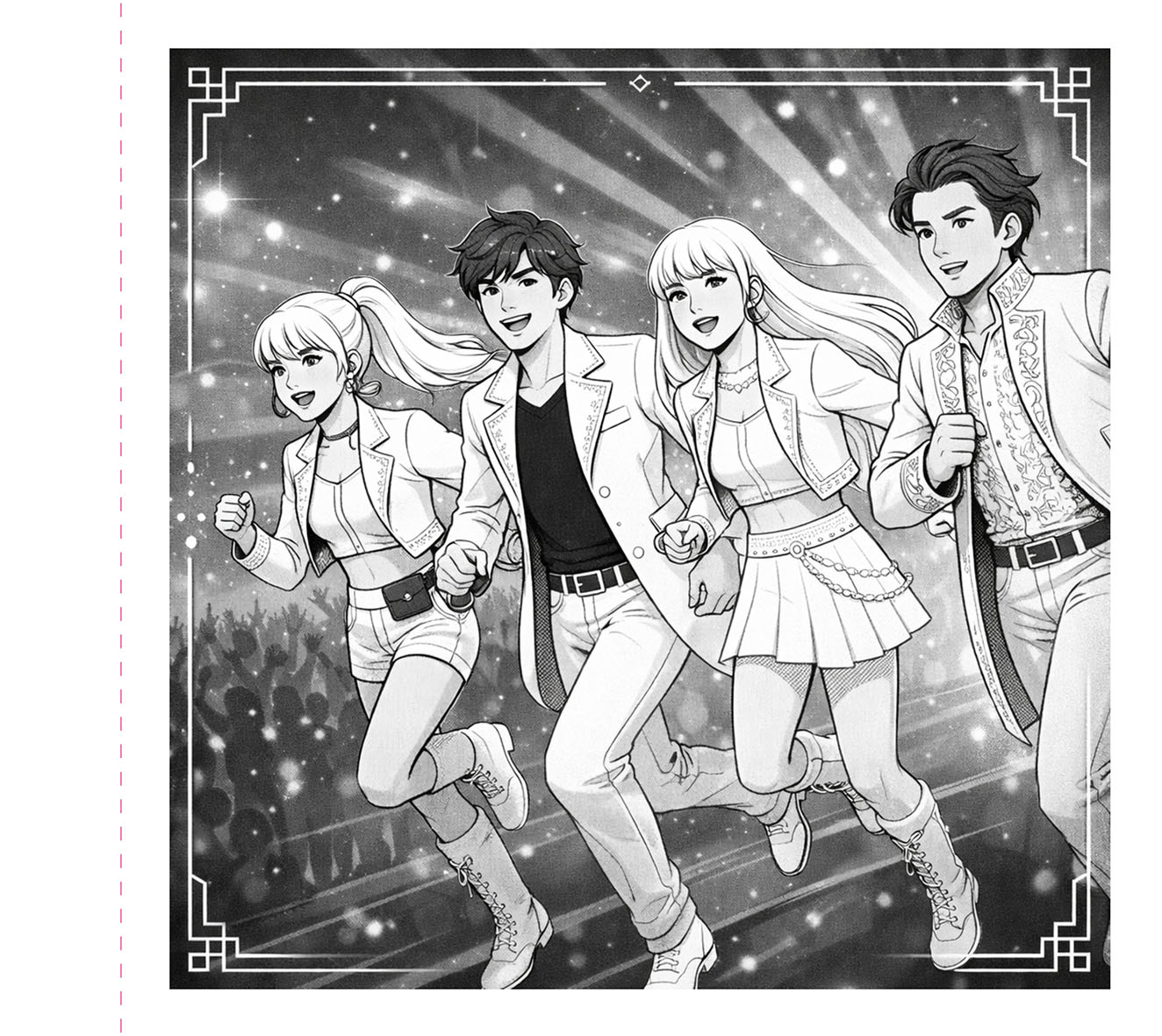 K-pop omalovánky