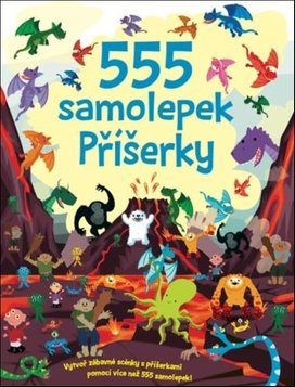 555 samolepek Příšerky