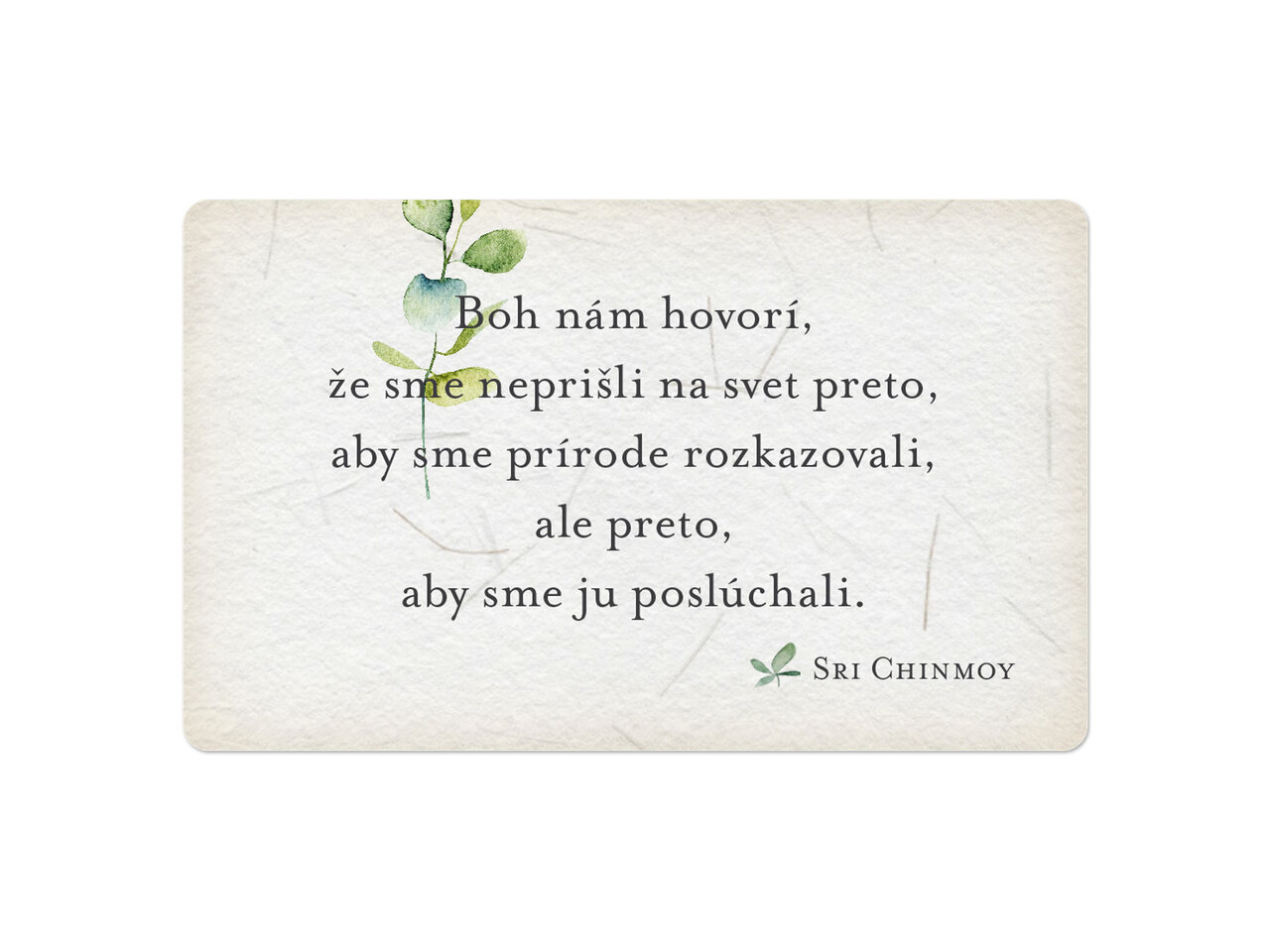 Malé posolstvá Matky Zeme s dreveným stojančekom