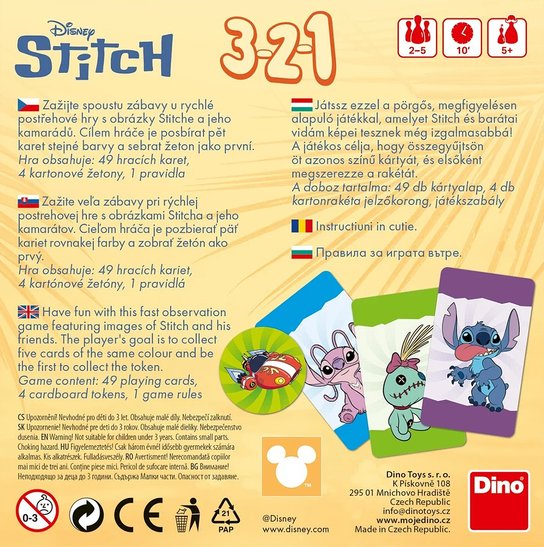 Hra 3-2-1 Stitch