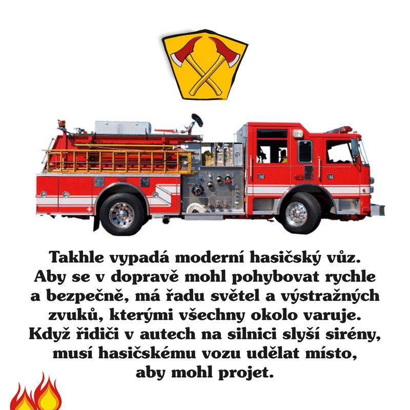Hasičská stanice Moje malá knížka BOX