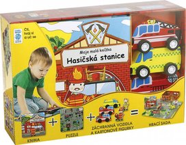 Hasičská stanice Moje malá knížka BOX