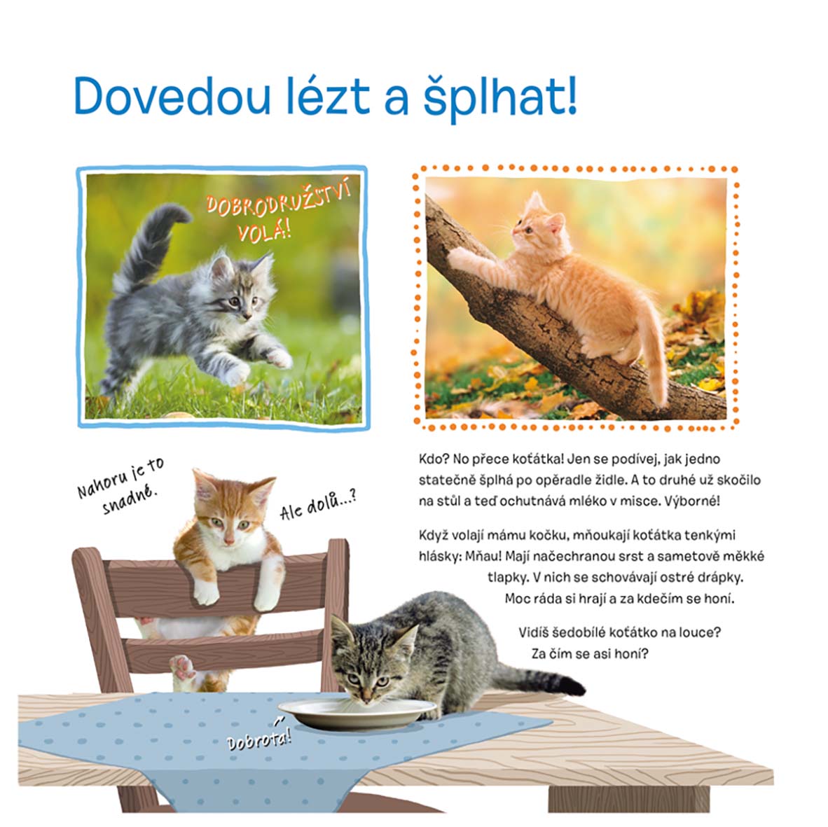 Osahej si kabátek oblíbených zvířátek Mláďátka
