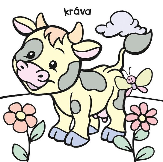 Maluj vodou! Zvířátka na vsi