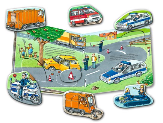 Moje první puzzle Záchranáři jedou!