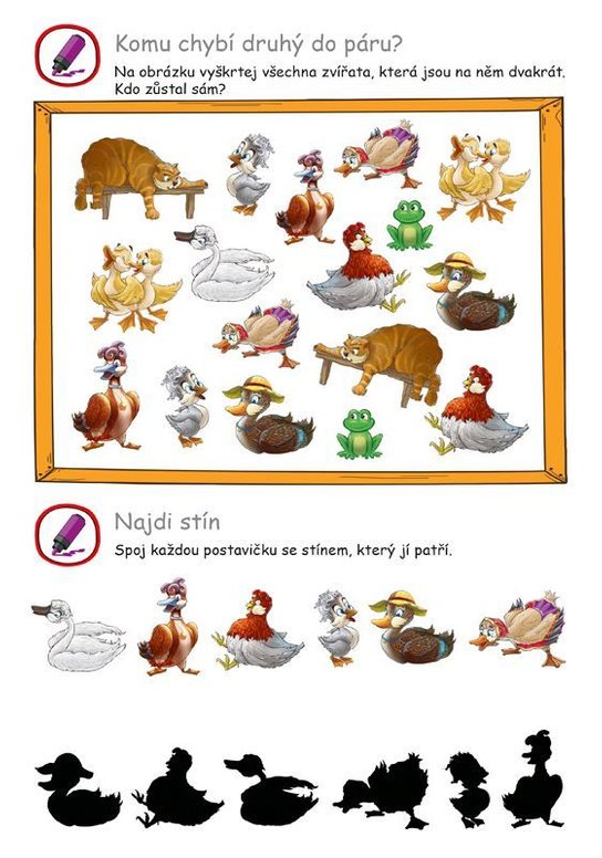Pohádkové hraní Ošklivé káčátko