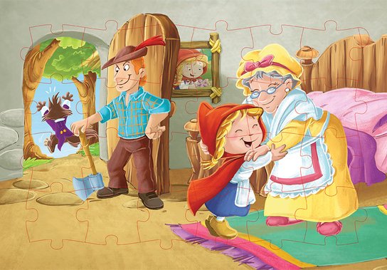 Moje první pohádky s puzzle